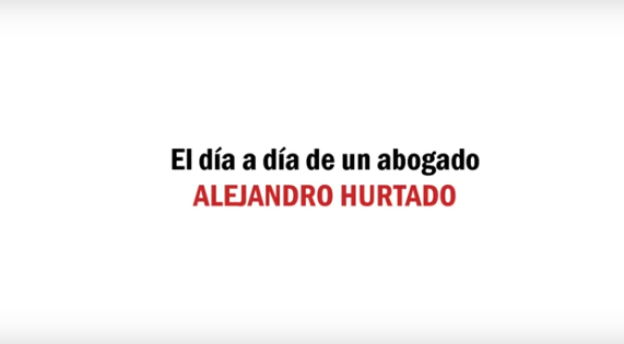 Alejandro Hurtado: “La misión del abogado es intentar solucionar los problemas de la gente”