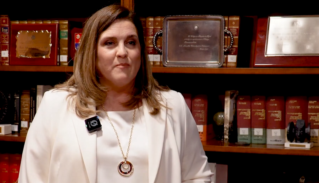 Entrevista a Encarna Aganzo, madrina de la II Promoción del Máster en Abogacía y Procura UMH